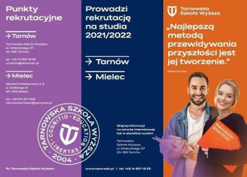Rekrutacja na studia - Tarnowska Szkoła Wyższa